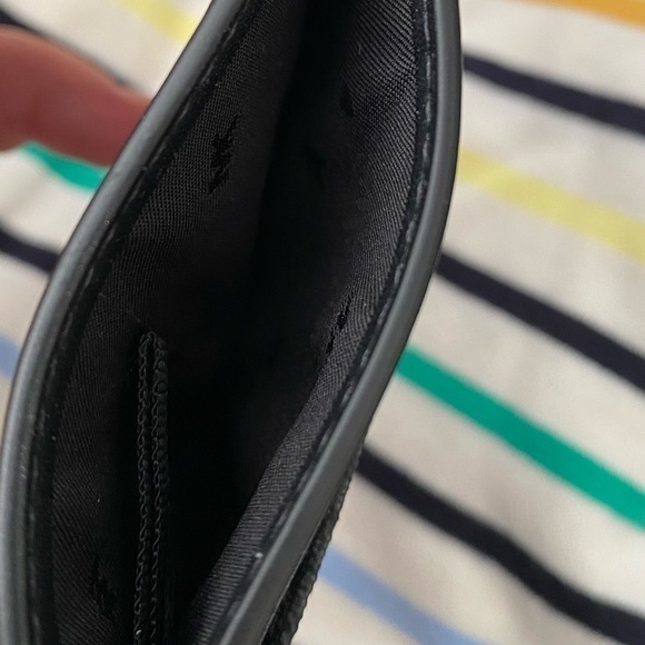 Menβs Black Micheal Kors Logo Motif Card Holder - Picture 3 of 4